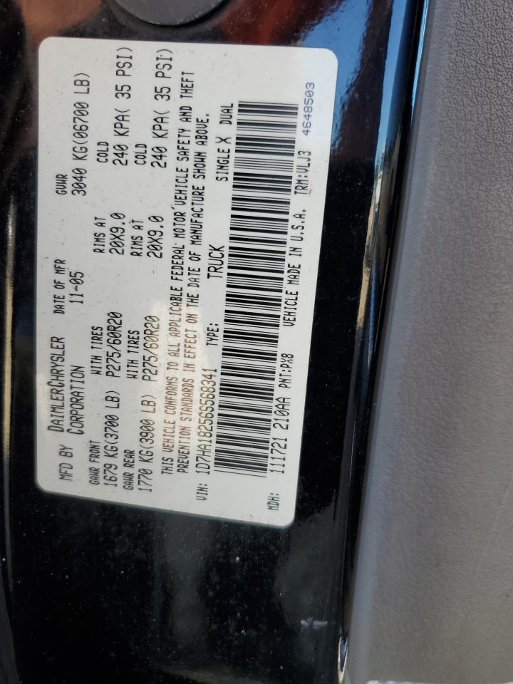 2006 Dodge Ram 1500 St VIN: 1D7HA18256S568341 Lot: 82573415