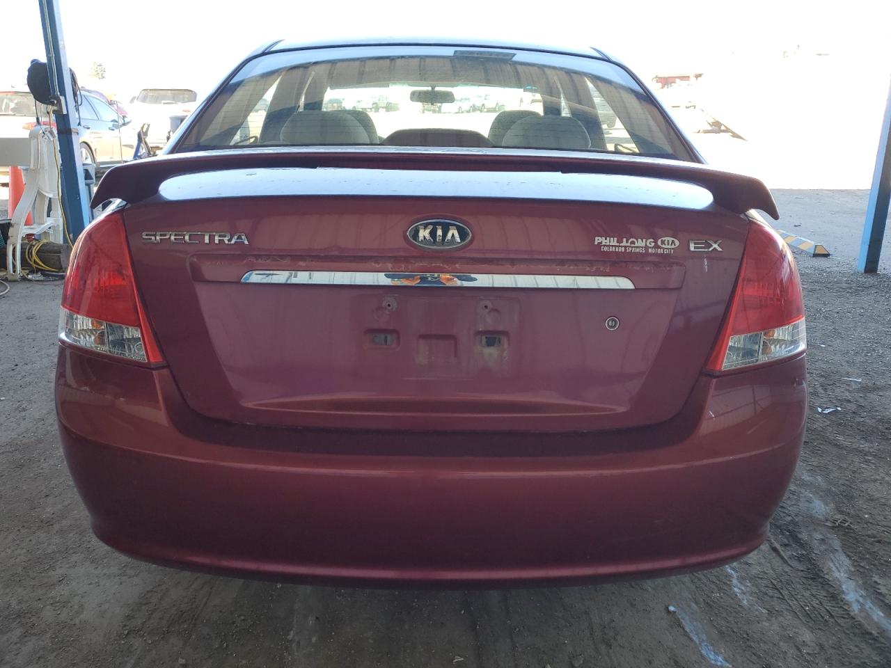 2009 Kia Spectra Ex VIN: KNAFE221495620697 Lot: 90609205