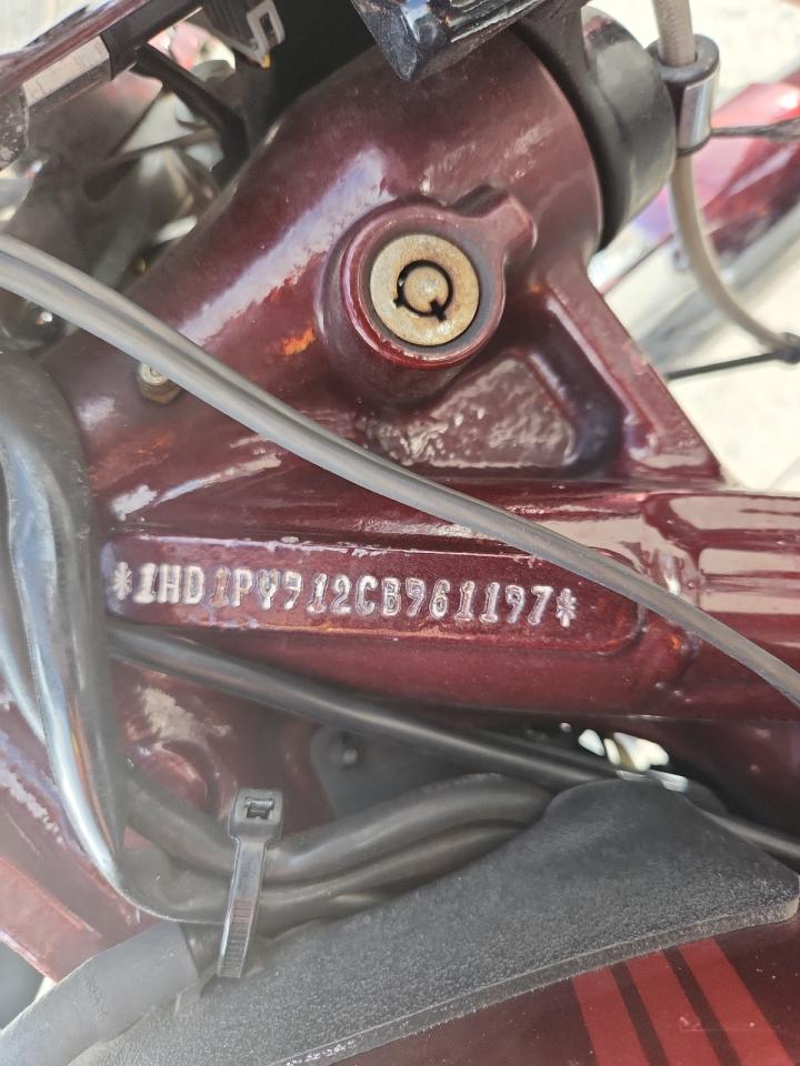 2012 Harley-Davidson Flstse3 Cvo Softail Convertible VIN: 1HD1PY912CB961197 Lot: 86237135