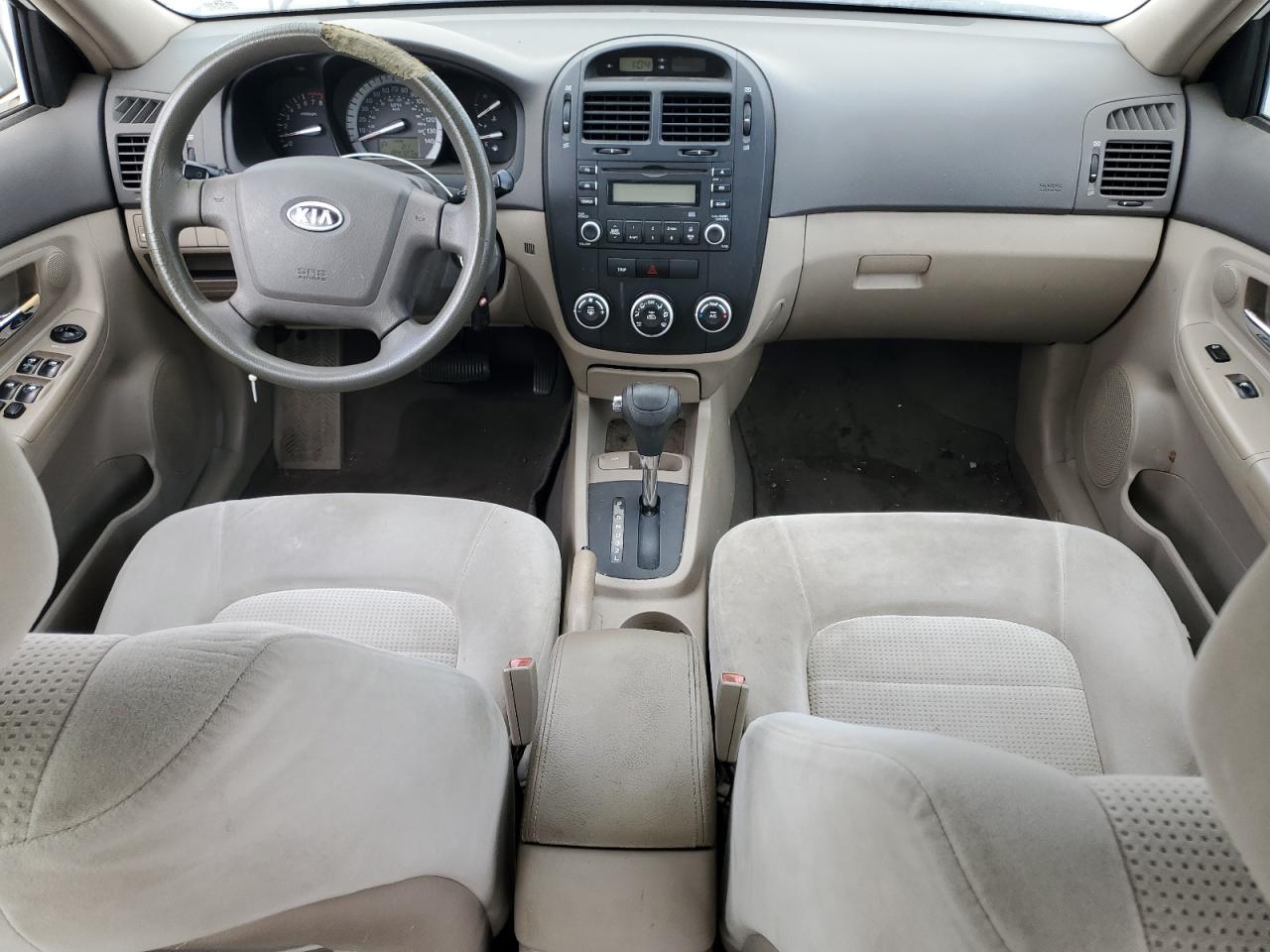 2007 Kia Spectra Ex VIN: KNAFE122675483570 Lot: 86328495