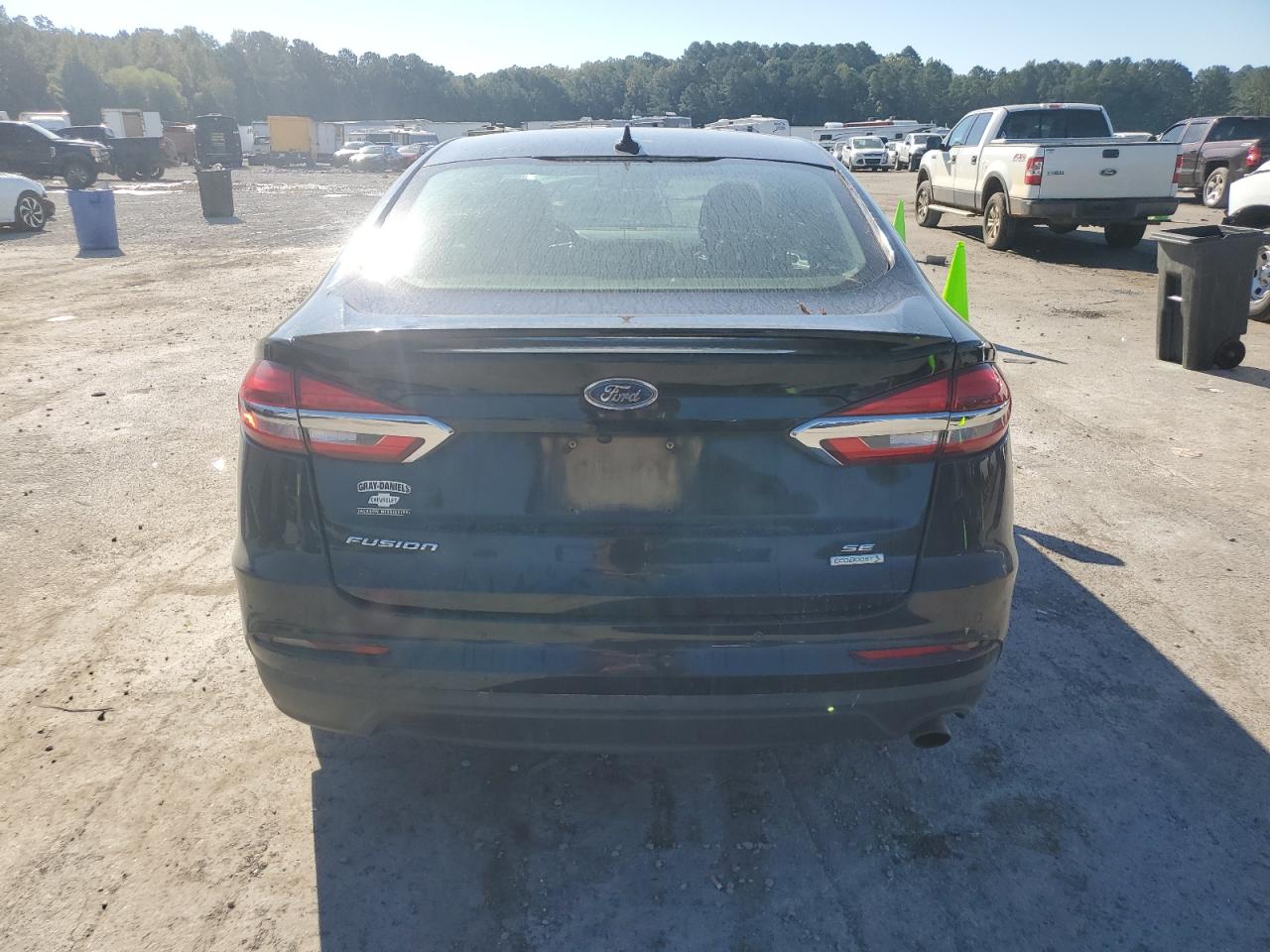 2019 Ford Fusion Se VIN: 3FA6P0HDXKR170520 Lot: 86265235