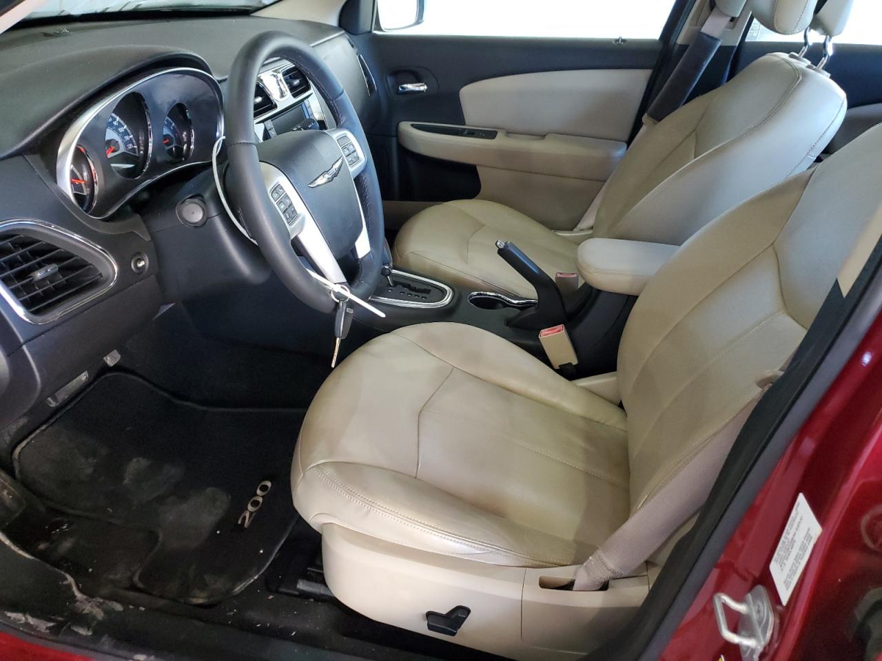 2012 Chrysler 200 Limited VIN: 1C3CCBCG7CN140115 Lot: 86294355