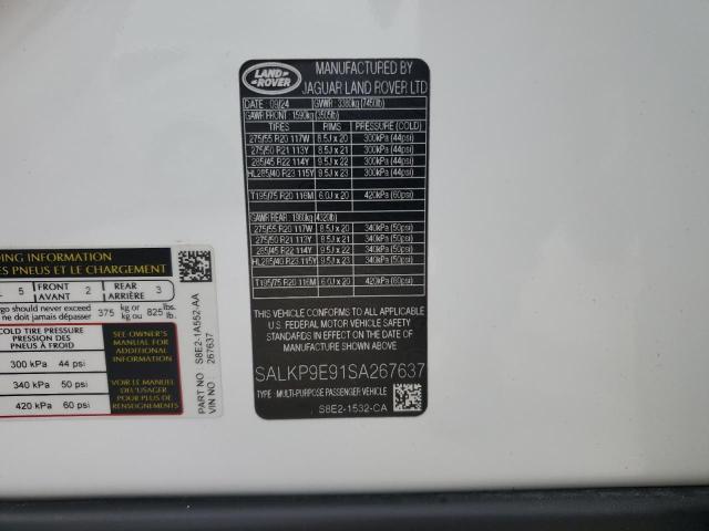 2025 LAND ROVER RANGE ROVER SE  