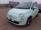 2015 FIAT 500 1.2 LOUNGE 3DR [START STOP] for sale at Copart WESTBURY