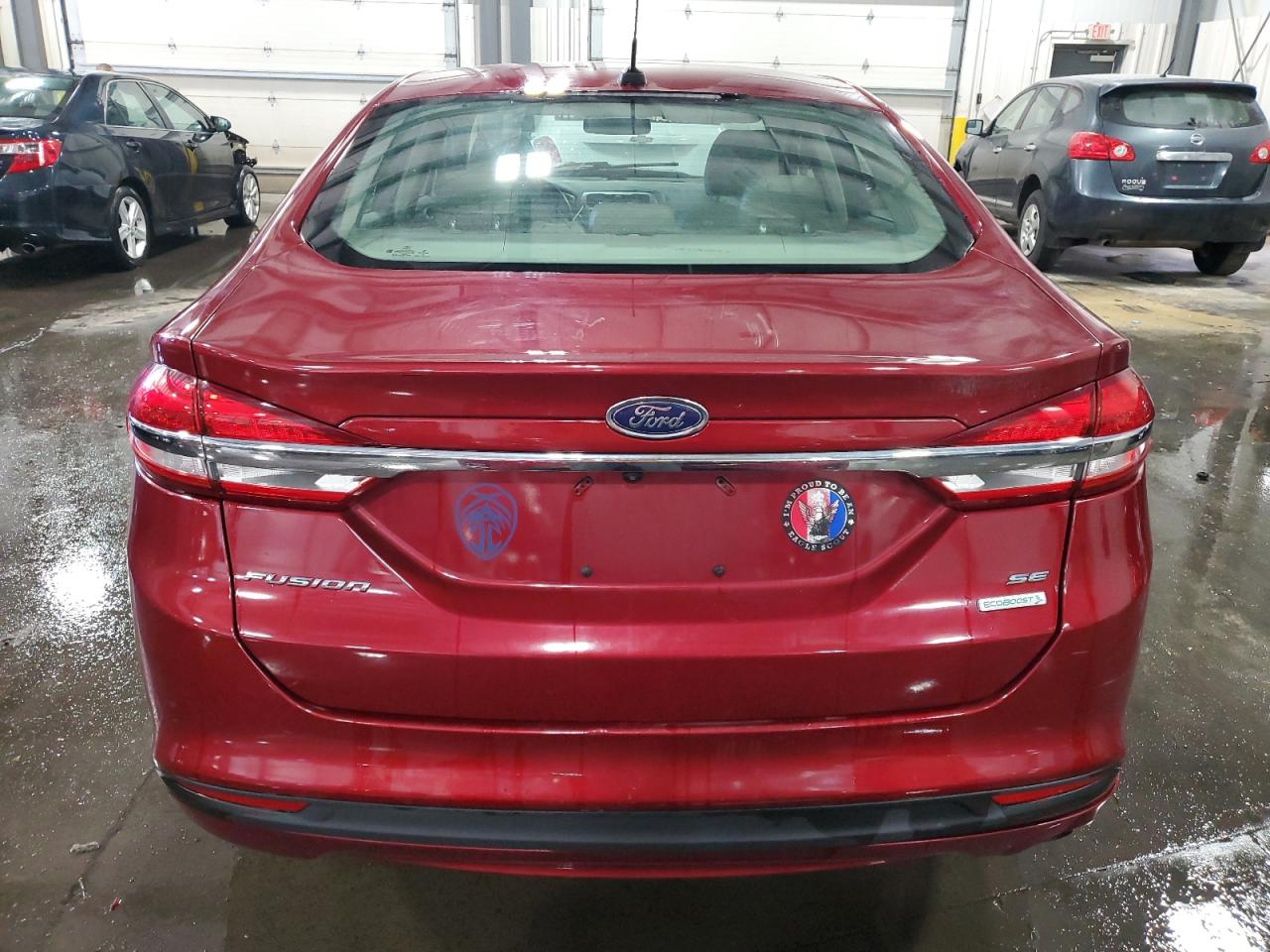 2017 Ford Fusion Se VIN: 3FA6P0HD4HR150403 Lot: 86272295