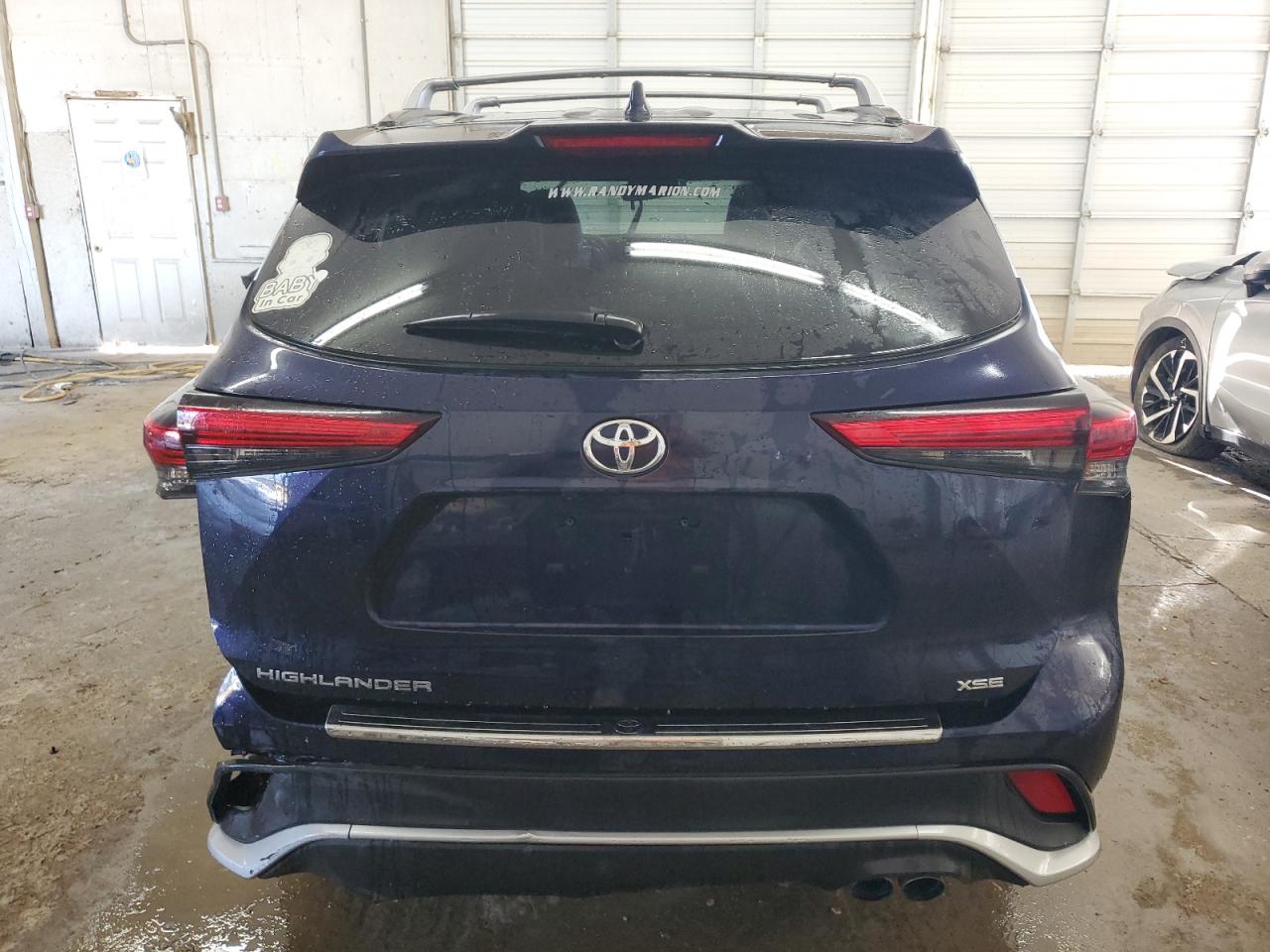2021 Toyota Highlander Xse VIN: 5TDLZRAH7MS089371 Lot: 84654445