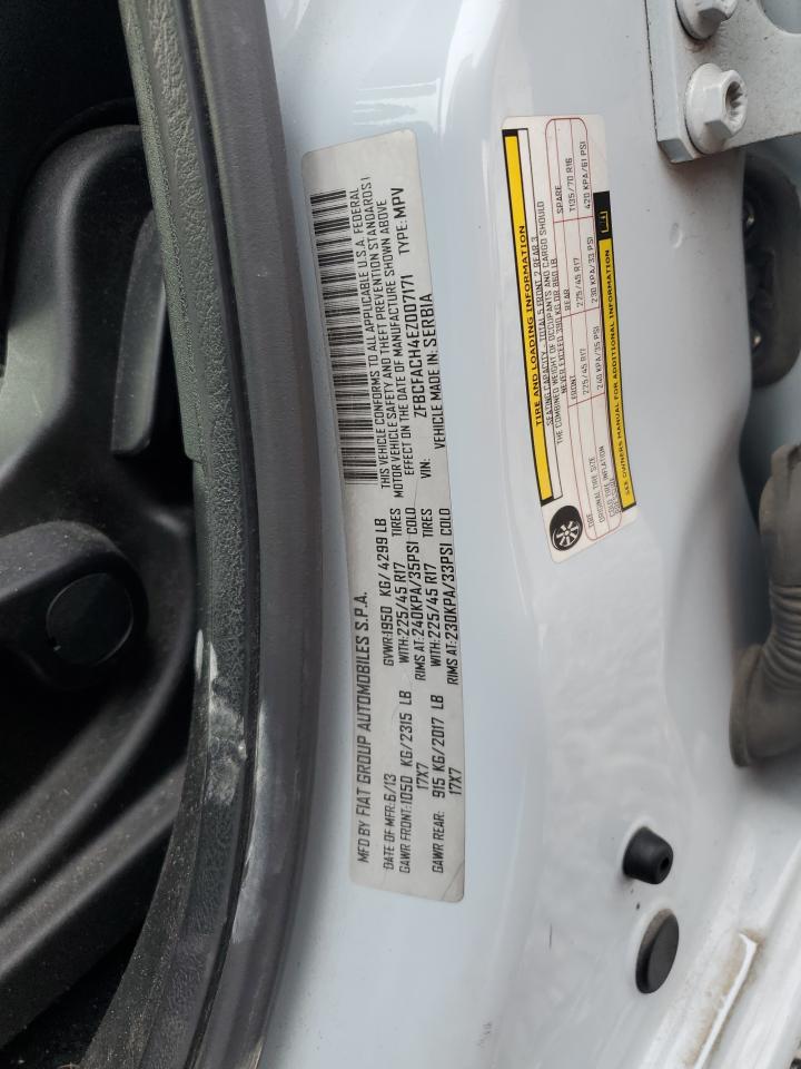 2014 Fiat 500L Lounge VIN: ZFBCFACH4EZ007171 Lot: 85748855