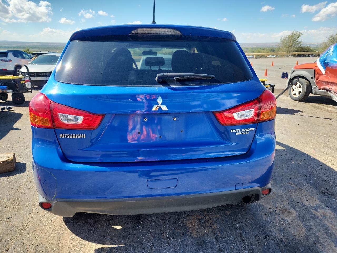 2015 Mitsubishi Outlander Sport Es VIN: 4A4AP3AU7FE045542 Lot: 82224575