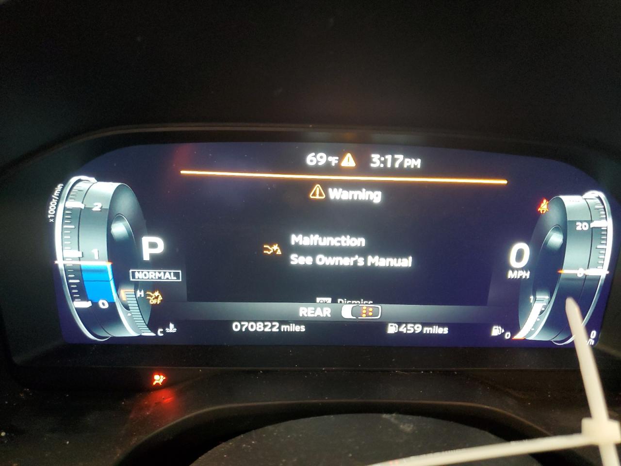 2022 Mitsubishi Outlander Sel VIN: JA4J3VA81NZ069273 Lot: 86118375