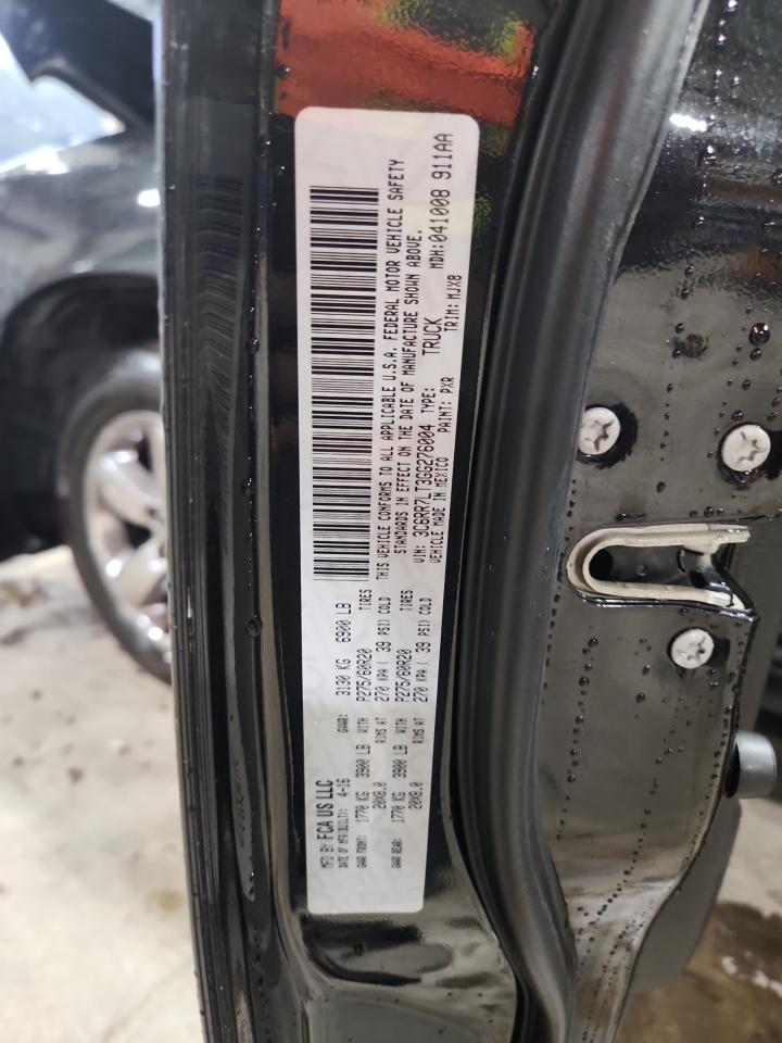 2016 Ram 1500 Slt VIN: 3C6RR7LT3GG276004 Lot: 90229925