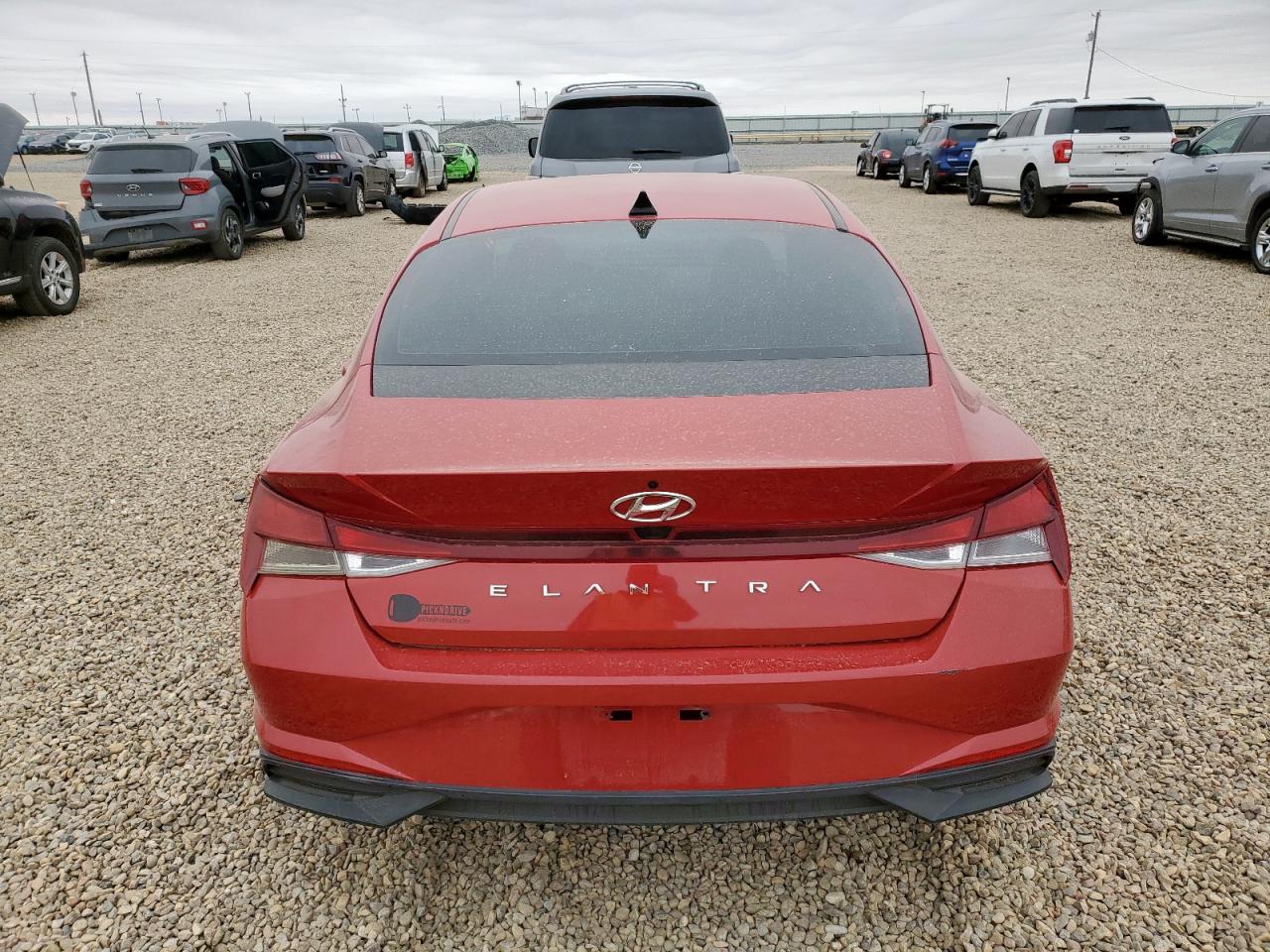 2022 Hyundai Elantra Sel VIN: 5NPLM4AGXNH072855 Lot: 86512625