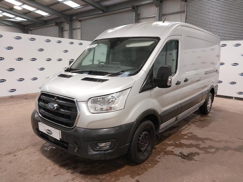 2021 FORD TRANSIT 2.0 ECOBLUE 130PS H2 TREND VAN for sale at Copart NEWBURY