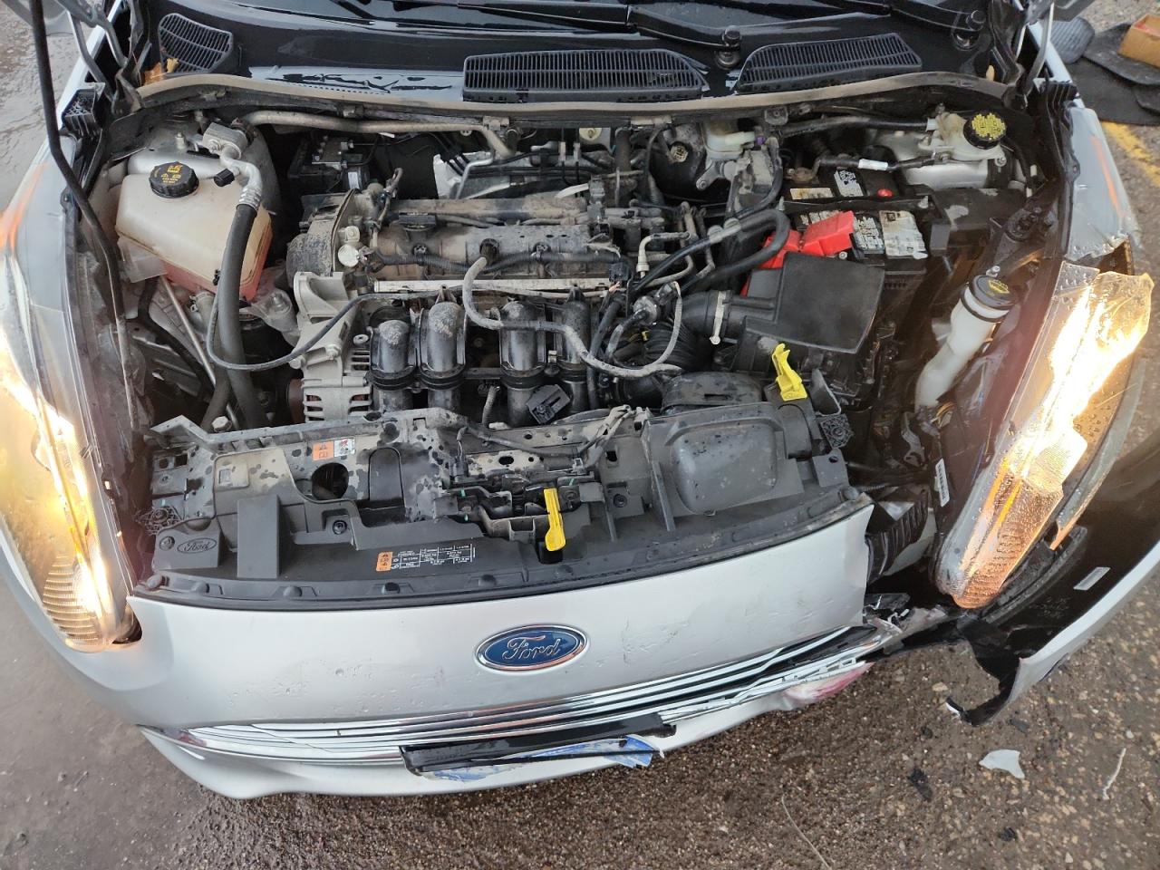 2017 Ford Fiesta Se VIN: 3FADP4EJ2HM119351 Lot: 81974595