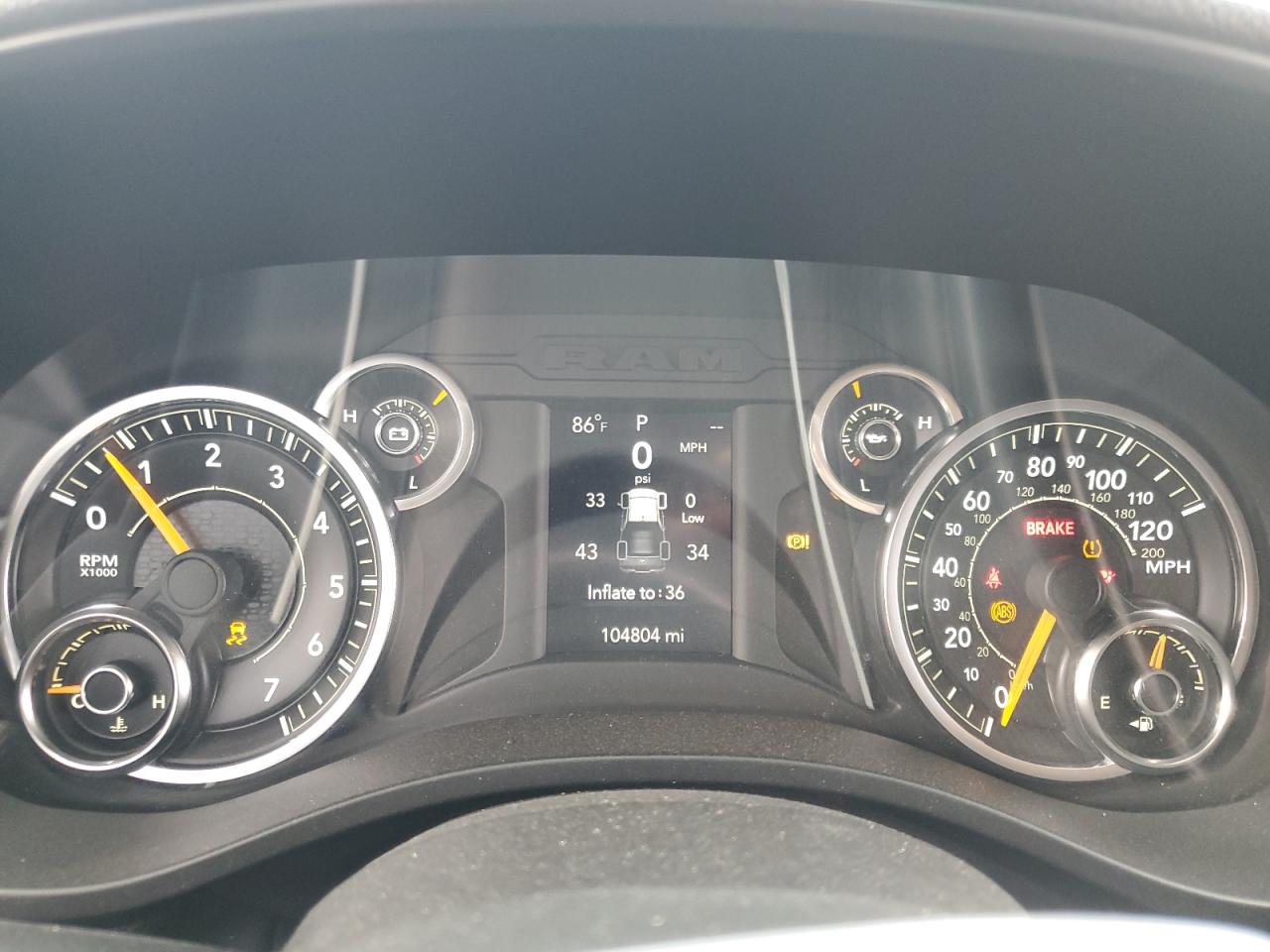 2019 Ram 1500 Tradesman VIN: 1C6RRECT1KN728892 Lot: 86278915