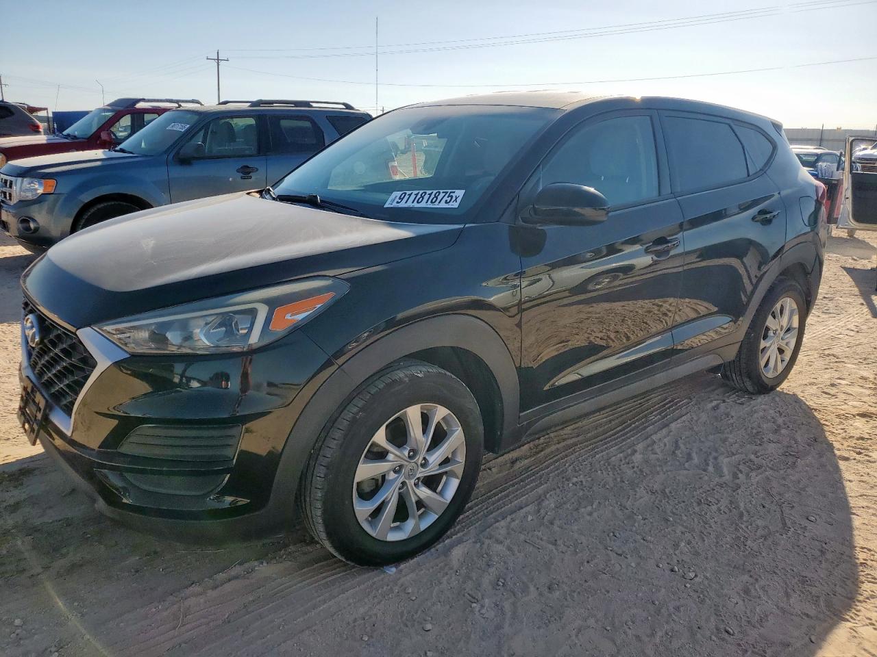 2019 Hyundai Tucson Se black null gas KM8J23A45KU865037 photo #1