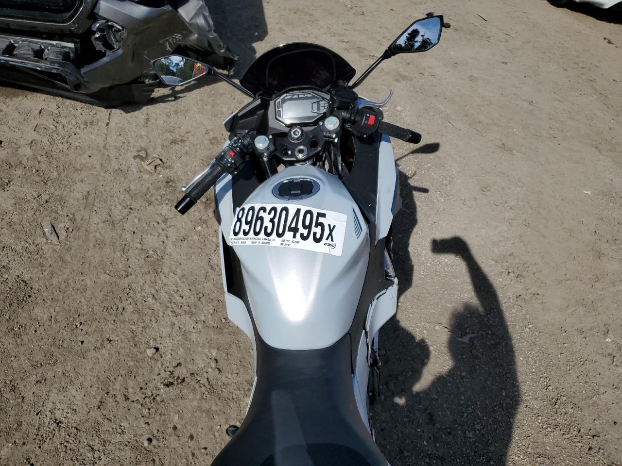 2025 Kawasaki Ex500 VIN: ML5EXGG13SDA71467 Lot: 89630495