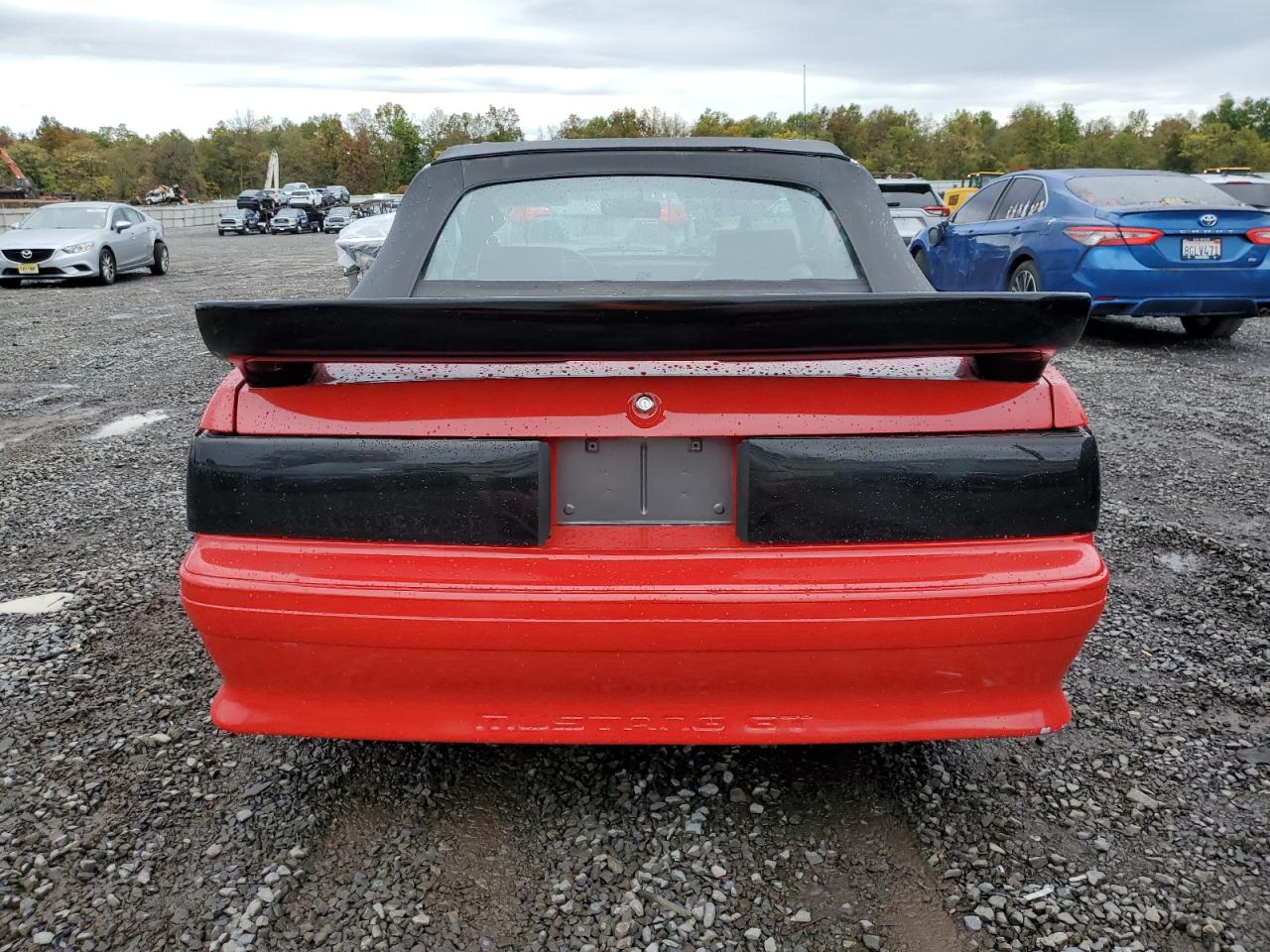 1989 Ford Mustang Lx VIN: 1FABP44E8KF166497 Lot: 86057625