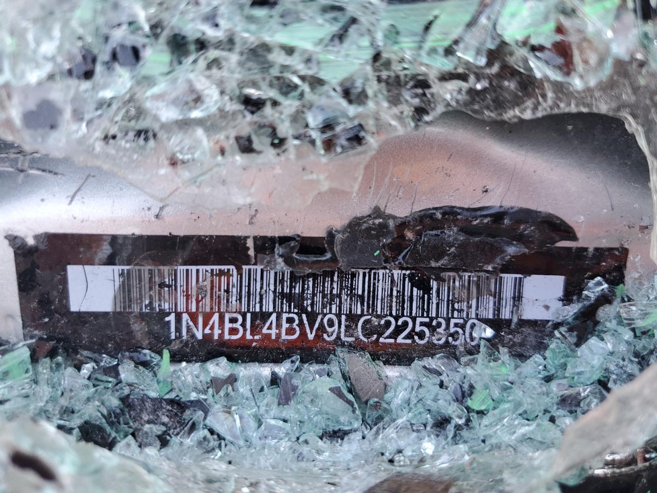 2020 Nissan Altima S VIN: 1N4BL4BV9LC225350 Lot: 85357635