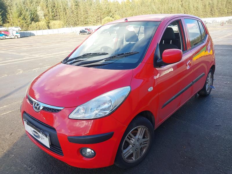 2009 HYUNDAI I10 1.2 COMFORT 5DR for sale at Copart WHITBURN