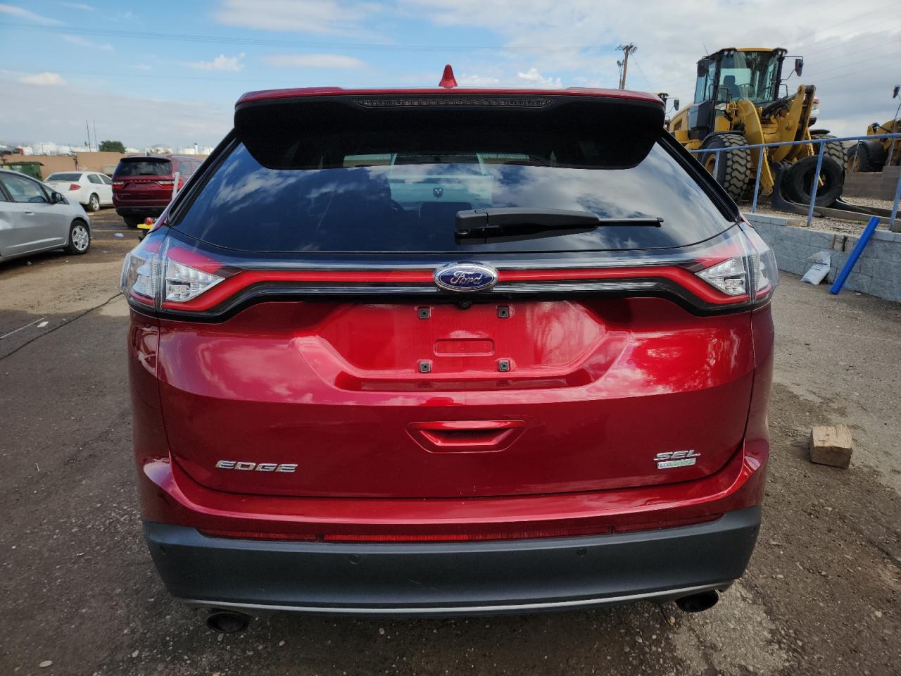 2015 Ford Edge Sel VIN: 2FMTK3J99FBC20665 Lot: 85578295