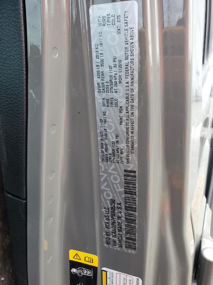 2023 Jeep Wrangler Sahara 4Xe VIN: 1C4JJXP67PW605290 Lot: 85527815