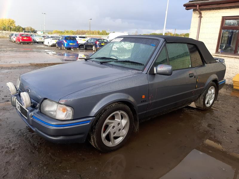 1990 FORD ESCORT 1.6I CABRIOLET  for sale at Copart WOLVERHAMPTON