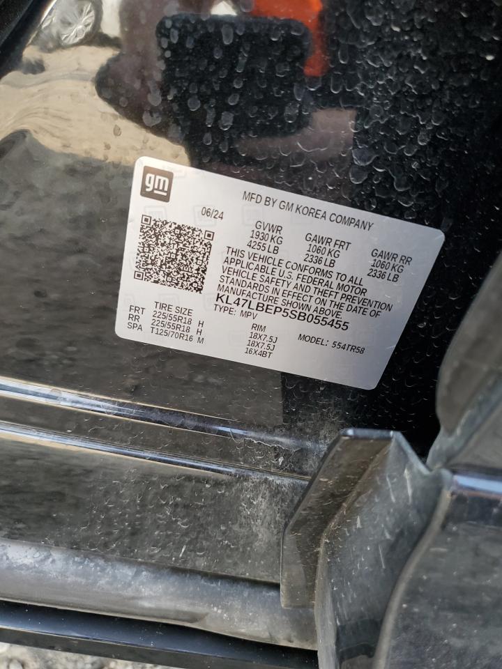 2025 Buick Envista Sport Touring VIN: KL47LBEP5SB055455 Lot: 85528855