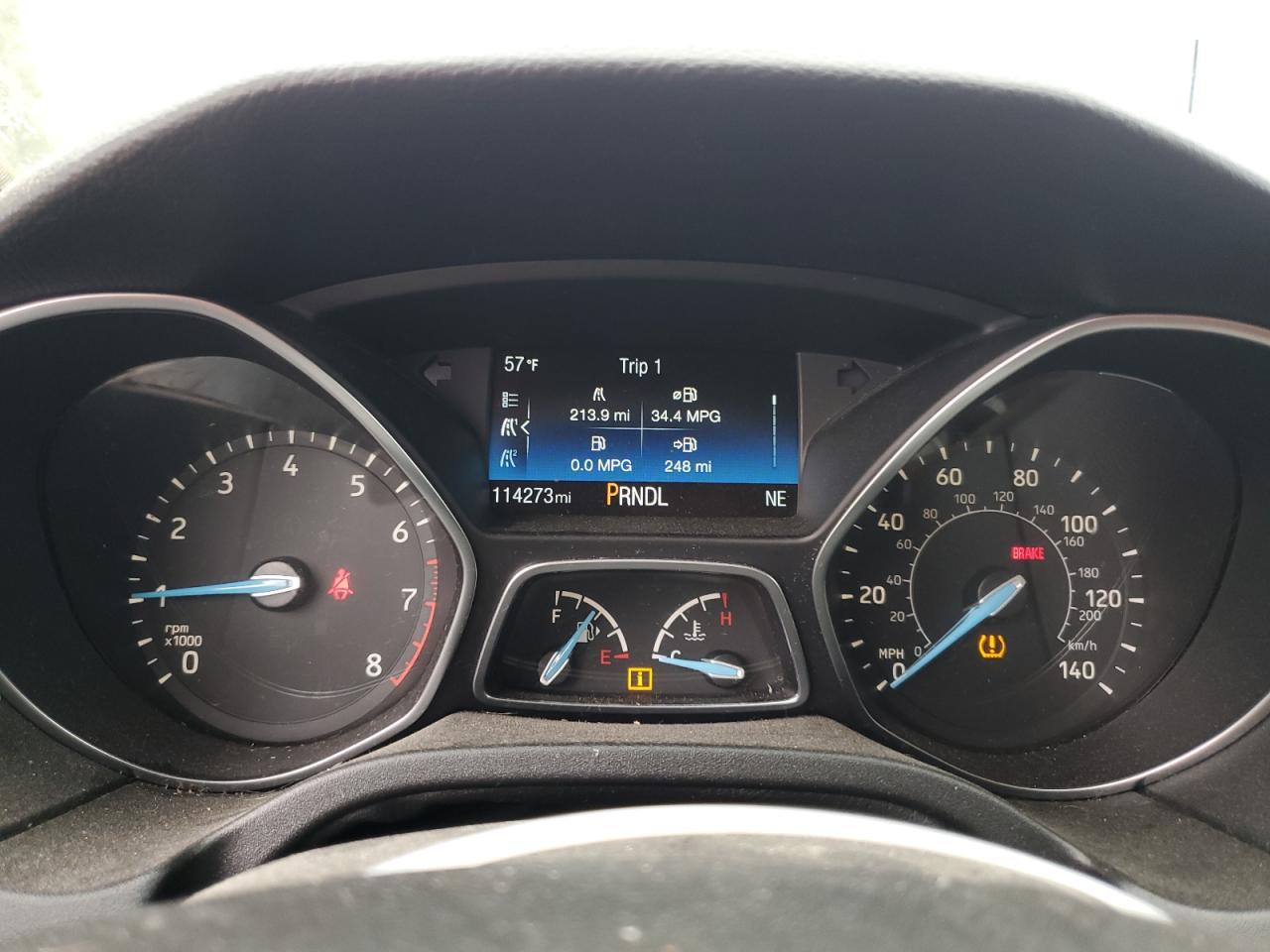 2018 Ford Focus Se VIN: 1FADP3F28JL231158 Lot: 86253275