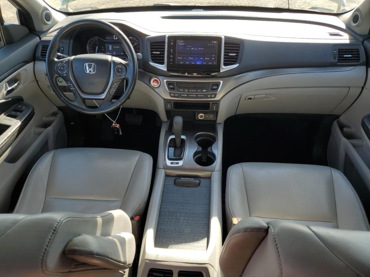 2017 Honda Pilot Exln VIN: 5FNYF6H71HB093968 Lot: 84877045