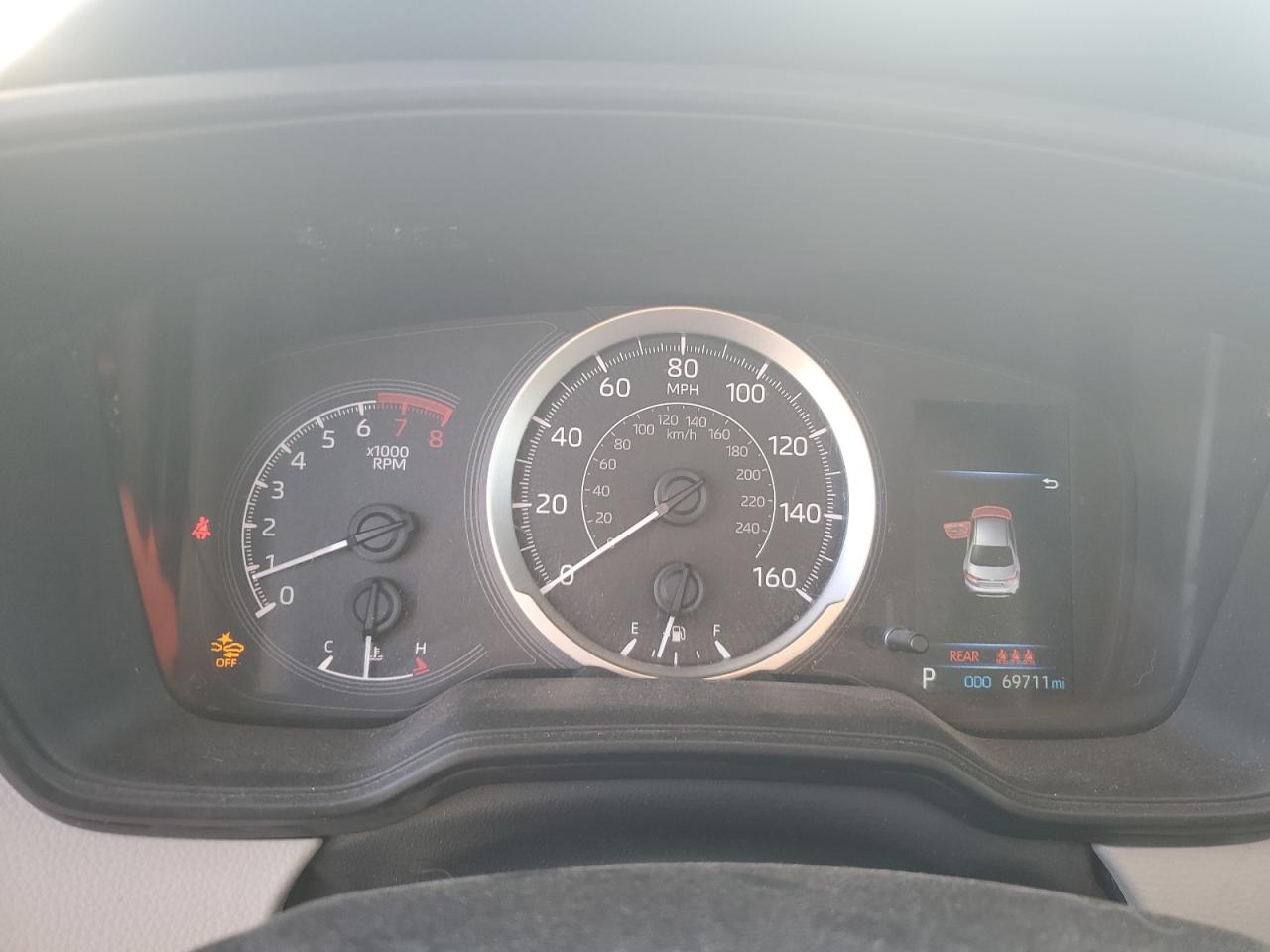 2022 Toyota Corolla Le VIN: JTDEPMAE2N3019187 Lot: 84966575