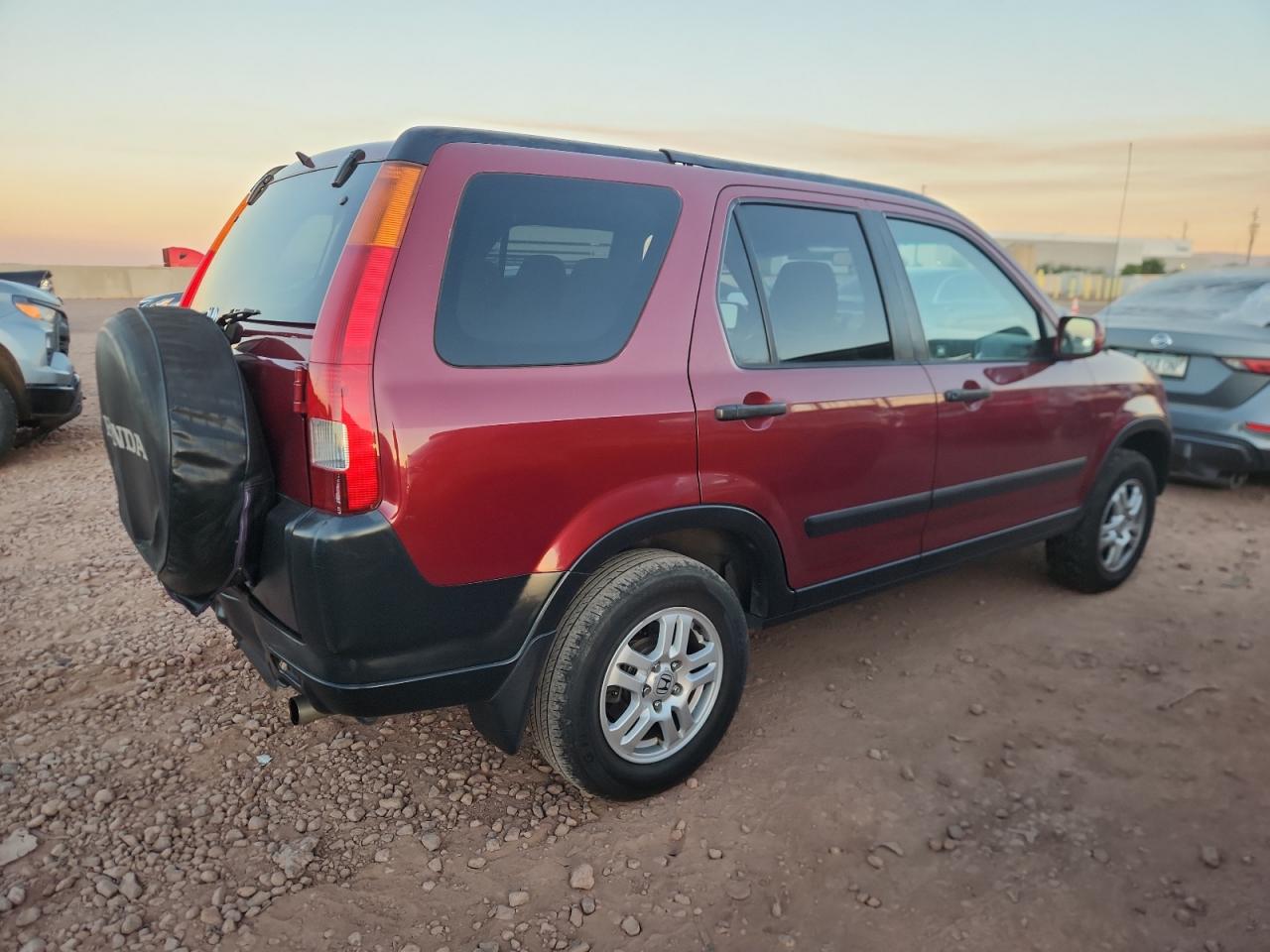2004 Honda Cr-V Ex red null gas JHLRD78894C037098 photo #4
