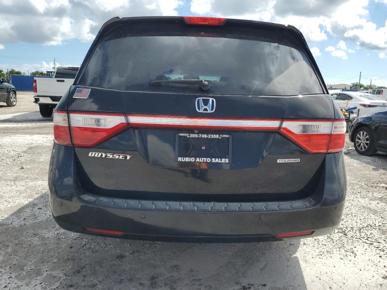 2012 Honda Odyssey Touring VIN: 5FNRL5H96CB144141 Lot: 86476425