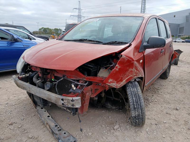 2010 NISSAN NOTE VISIA DCI  for sale at Copart BRISTOL