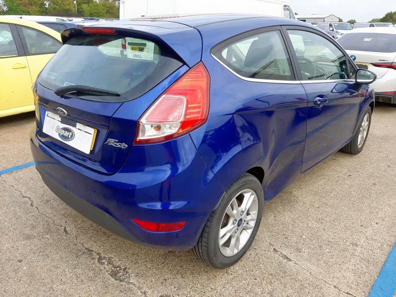 2015 FORD FIESTA 1.25 82 ZETEC 3DR