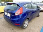 2015 FORD FIESTA 1.25 82 ZETEC 3DR for sale at Copart NEWBURY