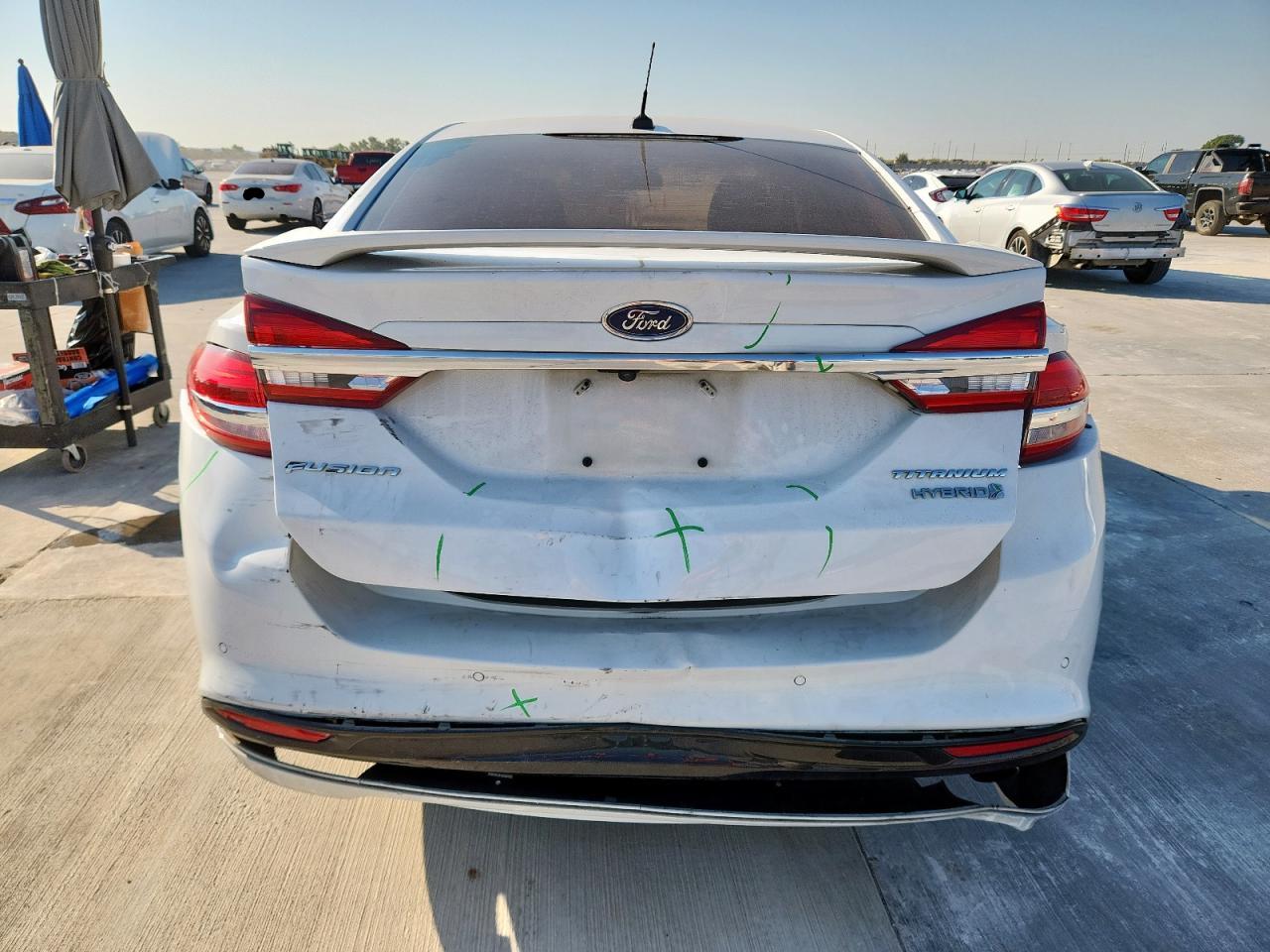 2017 Ford Fusion Titanium Hev VIN: 3FA6P0RU5HR286358 Lot: 86245105