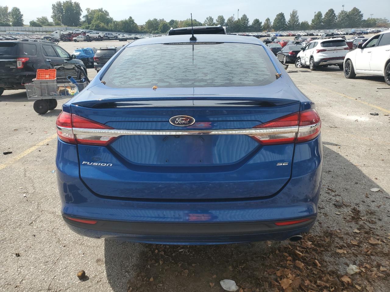 2017 Ford Fusion Se VIN: 3FA6P0H74HR416383 Lot: 84061725