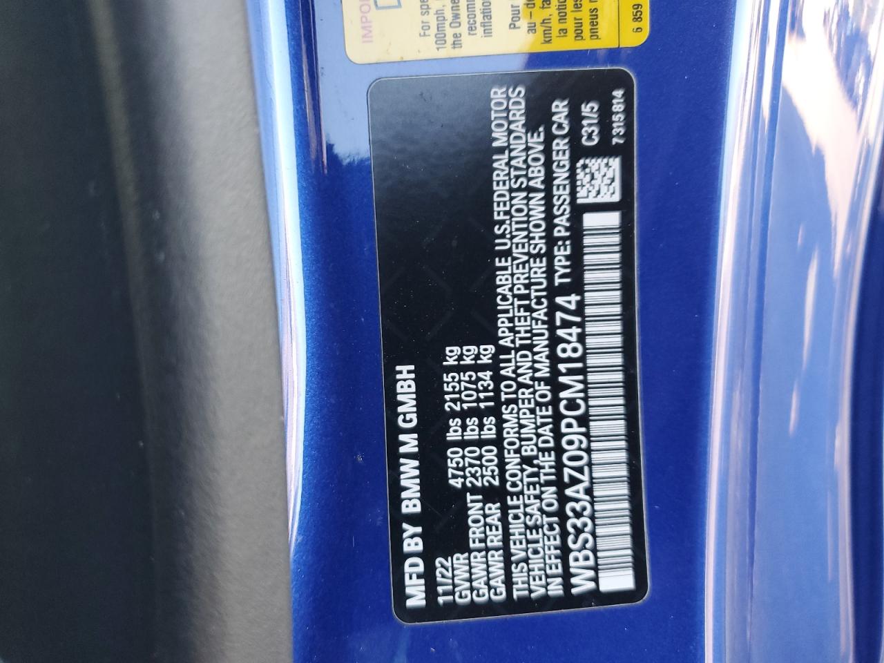 Фото: WBS33AZ09PCM18474