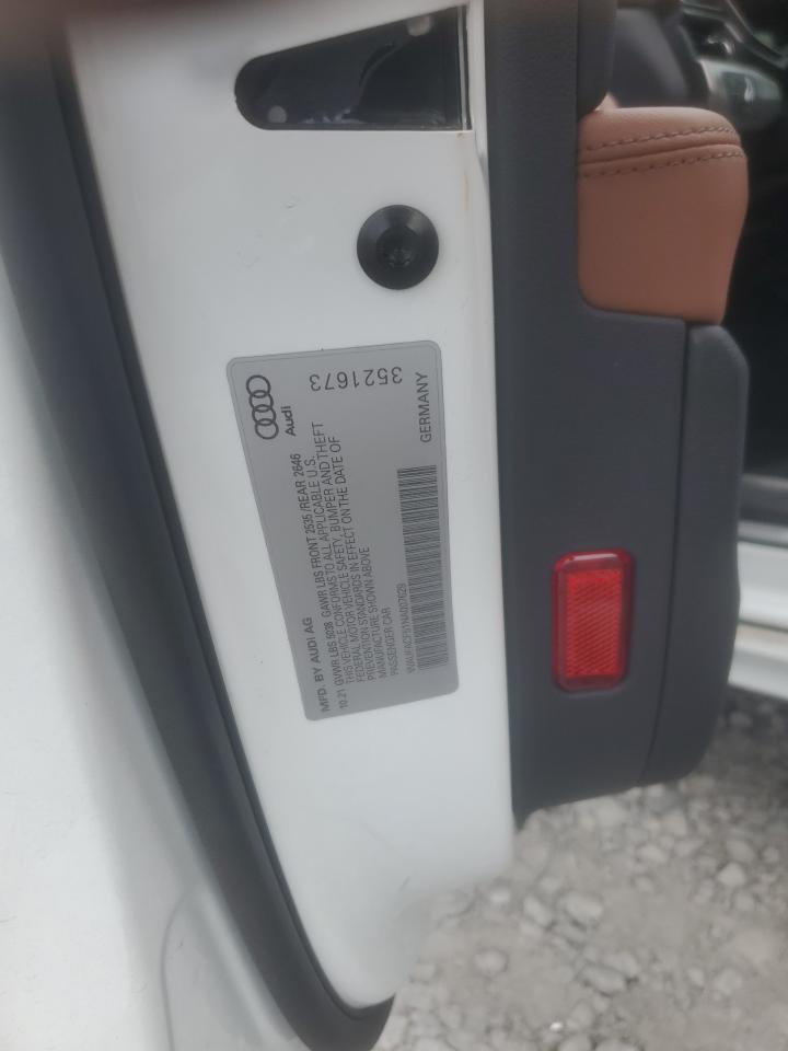 2022 Audi A5 Premium Plus 45 VIN: WAUFACF51NA007629 Lot: 84880775