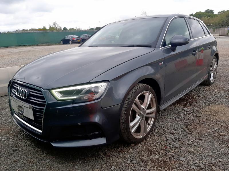 2016 AUDI A3 S LINE TFSI  for sale at Copart WOLVERHAMPTON
