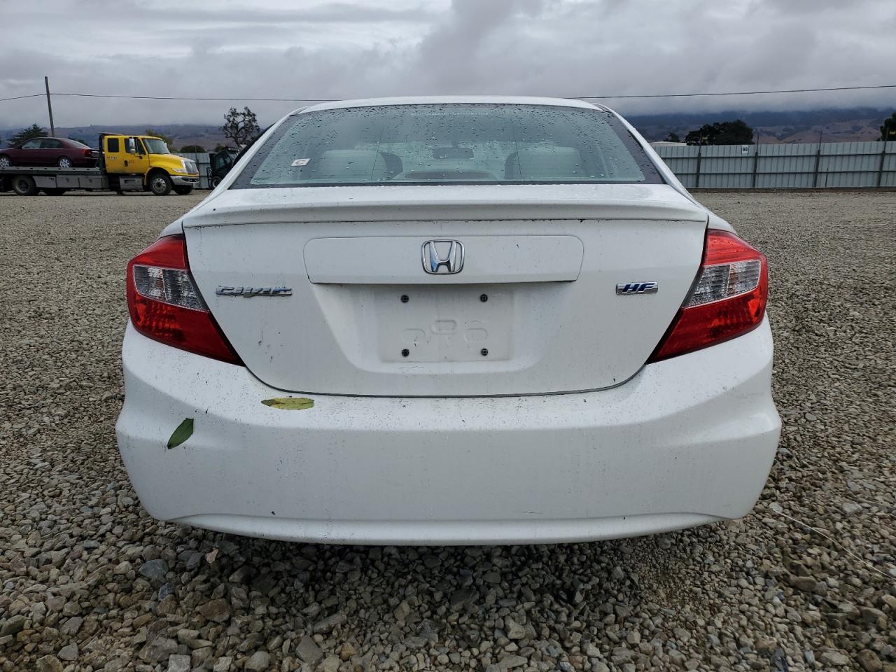 2012 Honda Civic Hf VIN: 2HGFB2F66CH522435 Lot: 84952565