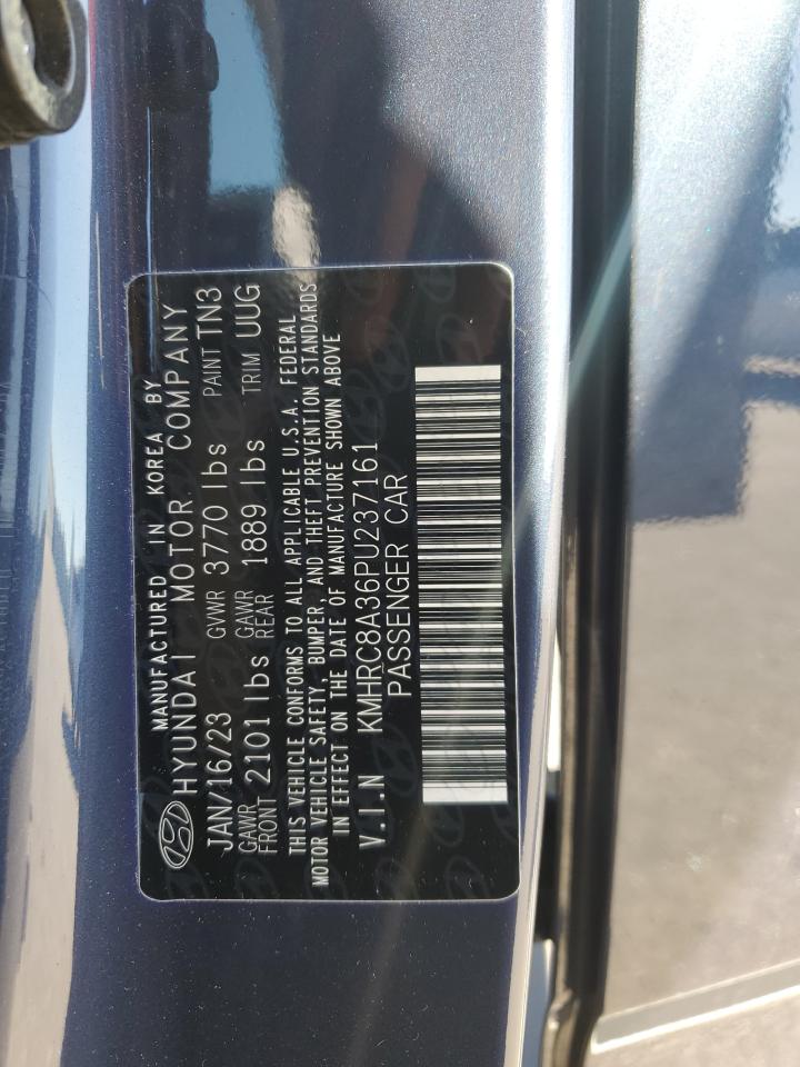 2023 Hyundai Venue Sel VIN: KMHRC8A36PU237161 Lot: 82339055