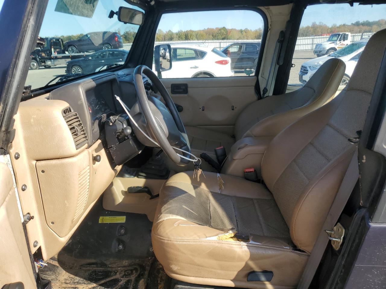 1999 Jeep Wrangler / Tj Se VIN: 1J4FY29P6XP423918 Lot: 82553795