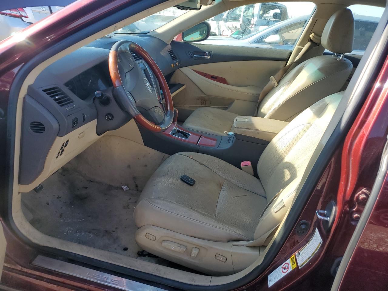 2007 Lexus Es 350 VIN: JTHBJ46G172144638 Lot: 91132555