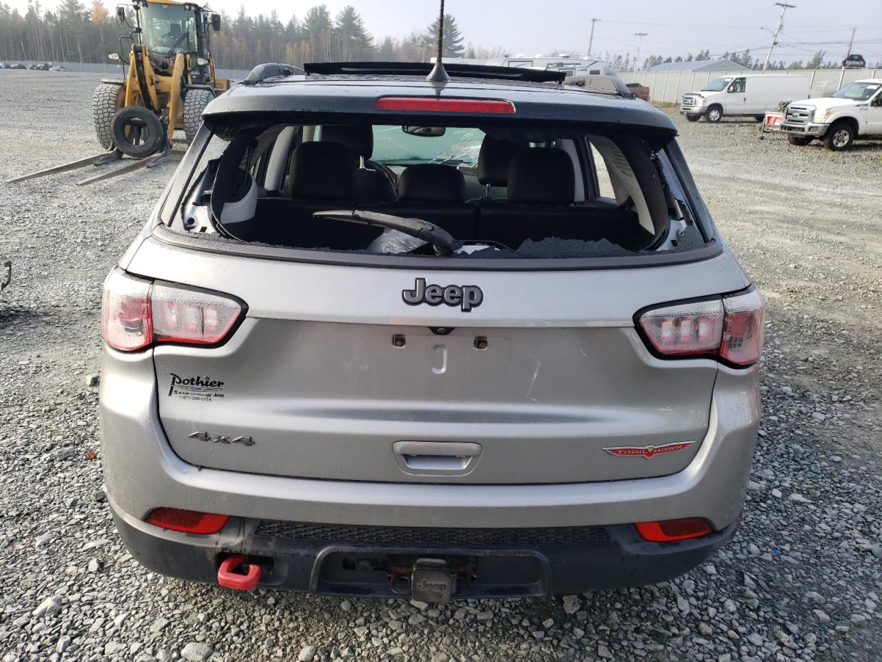 2020 Jeep Compass Trailhawk VIN: 3C4NJDDB5LT101242 Lot: 89853755