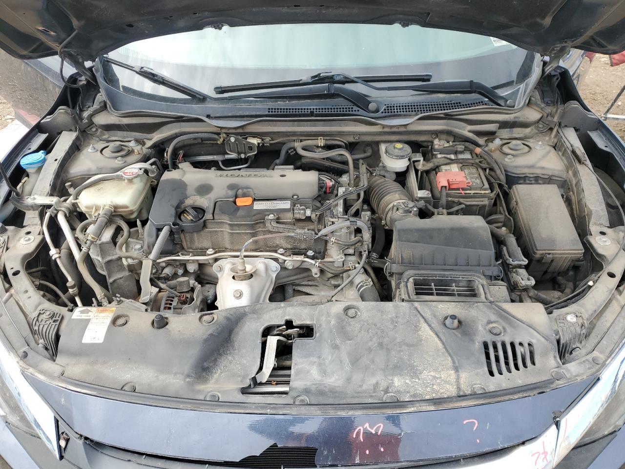 2018 Honda Civic Ex VIN: 2HGFC2F71JH606357 Lot: 81992035