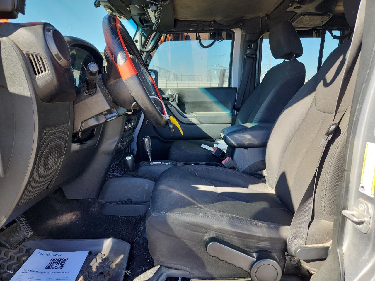 2018 Jeep Wrangler Unlimited Sport VIN: 1C4BJWDG3JL886444 Lot: 82347665