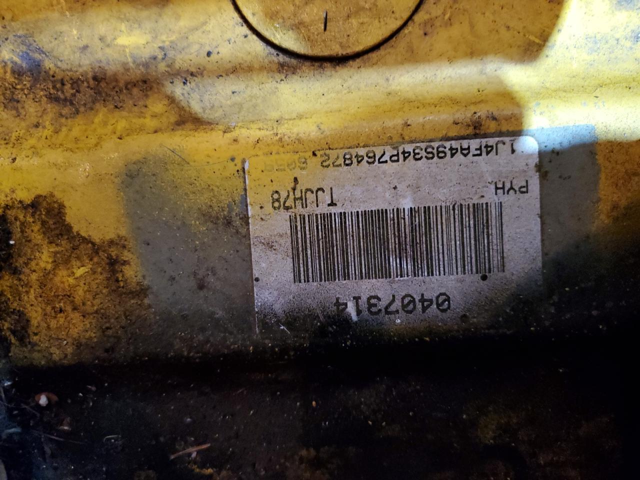 2004 Jeep Wrangler / Tj Sport VIN: 1J4FA49S34P764872 Lot: 86466005