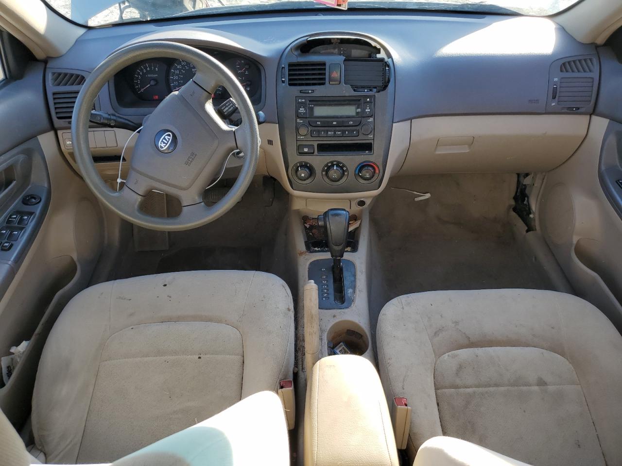 2006 Kia Spectra Lx VIN: KNAFE121765315751 Lot: 90339045