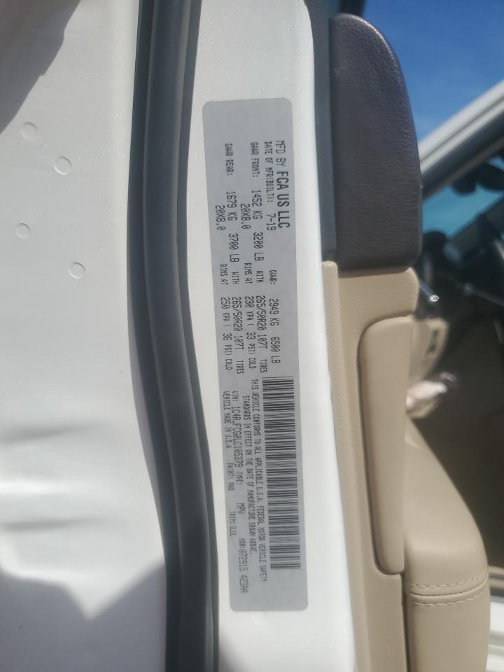 2020 Jeep Grand Cherokee Overland VIN: 1C4RJFCG0LC105379 Lot: 85102485